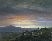 Frederic Edwin Church Twilight, Mount Ktaadn Sweden oil painting artist